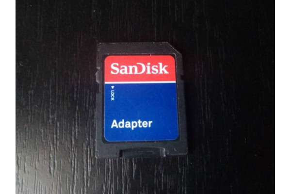 Adaptor Card SanDisk SD la microSD (Second-Hand)