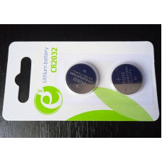 Baterii Energenie CR2032 Blister 2buc, 3V, Litiu, Noi