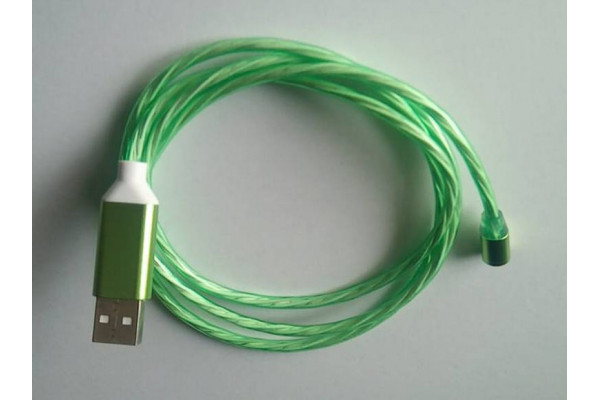 Cablu Magnetic 1m Joc de lumini (Verde) (Nou)