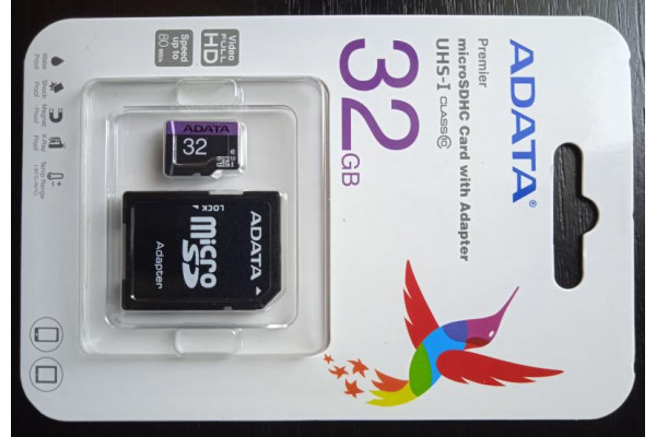 Card microSDHC ADATA Premier 32GB UHS-I Class 10 + Adaptor SD (Nou)