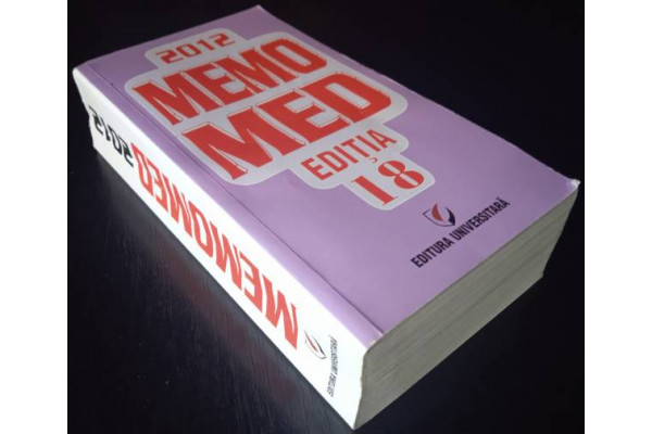 Carte MemoMed - Editia 18, 2012, Veche