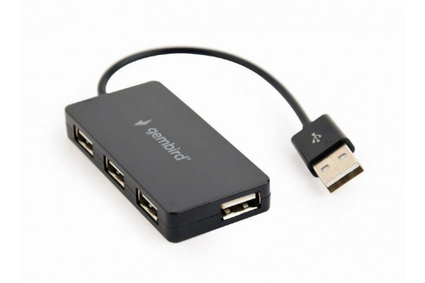 Hub Gembird 4x USB 2.0 Plug&Play Multiplicator pentru PC/laptop (Nou)