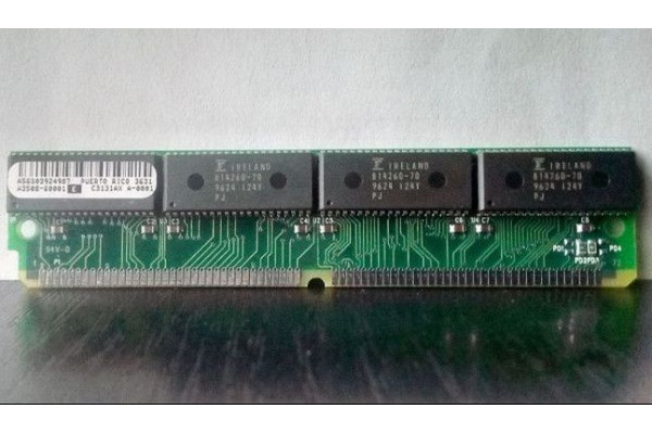 Memorie 2MB SIMM EDO / FPM RAM 72 pini vintage (1996) (Second-Hand)