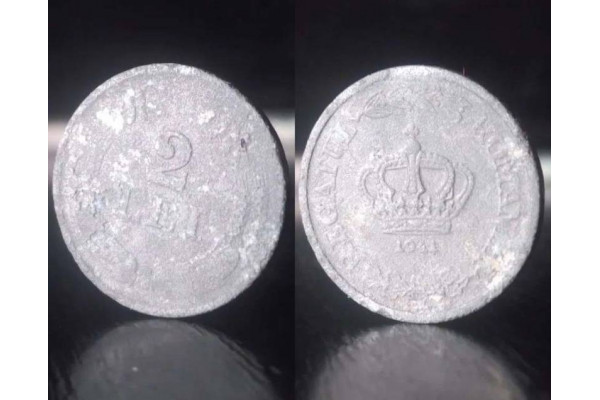 Moneda 2 lei 1941 (Veche)