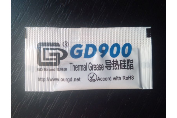 Pasta termica GD900, Plic 0,5grame, >4.8W/m-K, gri, termoconductoare, Noua