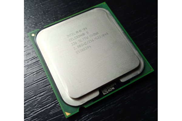 Procesor Intel Celeron D 336 2,8GHz Socket 775 SL7TW Prescott (2004) (Second-Hand)