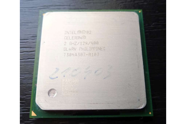 Procesor Intel Celeron 2GHz Socket 478 SL6RV Northwood, 2002, Second Hand