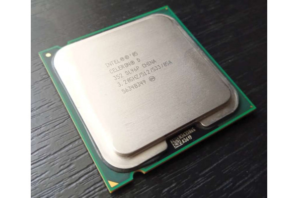 Procesor Intel Celeron D 352  3,2GHz, Socket 775, SL96P, Cedarmill, 2005, Second Hand