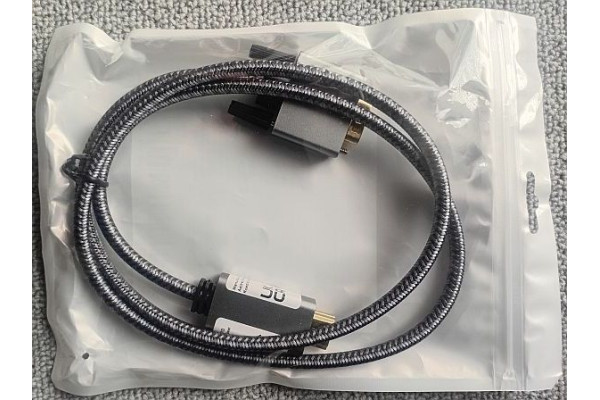 Cablu convertor iesire HDMI la monitor VGA, 1 m, Nou