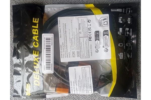 Cablu convertor iesire HDMI la monitor VGA, 1,83 m, Nou