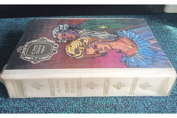 Colierul Reginei - Alexandre Dumas, Editie Lux, cartonata, 1974, Carte veche