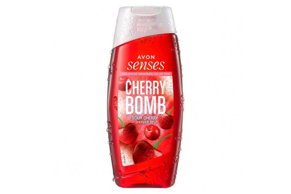 Gel de dus Avon Senses Cherry Bomb, 500 ml