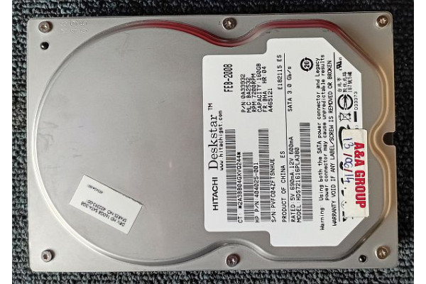 Hard disk Hitachi Deskstar 160GB, 7200rpm, 8MB, SATA2, HDS721616PLA380, Second Hand