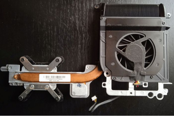 Heatsink Cooler Radiator pt. procesor laptop HP Pavilion, Second Hand