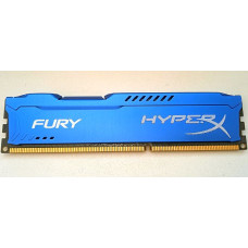 Memorie Kingston HyperX Fury, Blue, 4GB, DDR3, 1600MHz, Second-Hand