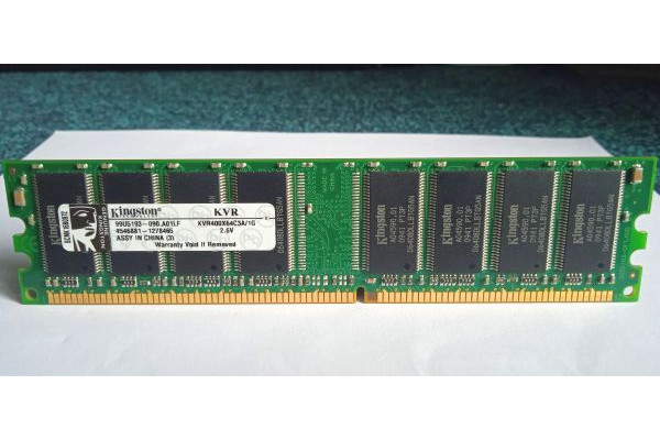 Memorie PC Kingston 1GB DDR, 400MHz, Second Hand