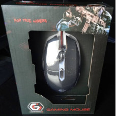 Mouse cu fir Gembird Gaming, 2400dpi, iluminare RGB,  USB, negru (Nou)
