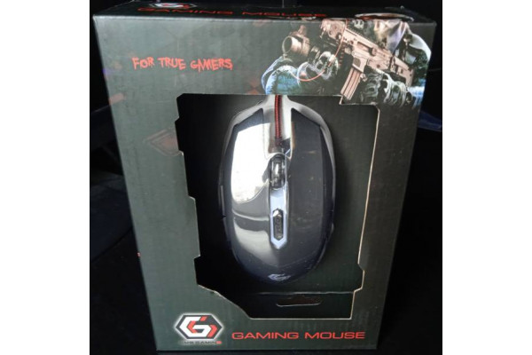 Mouse cu fir Gembird Gaming, 2400dpi, iluminare RGB,  USB, negru (Nou)