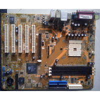 Placa de baza PC Asus K8N, socket 754, DDR, AGP, IDE, SATA, vintage, Second Hand