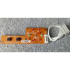 Placuta cablaj cu 2 switch si 6 LED in cerc, Second Hand