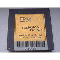 Procesor IBM Cyrix 6x86MX PR200 150MHz, socket 7, M2, 1997, Second Hand