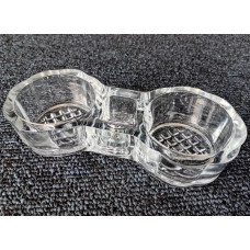 Solnita de sticla din perioada comunista, clasica, Vintage